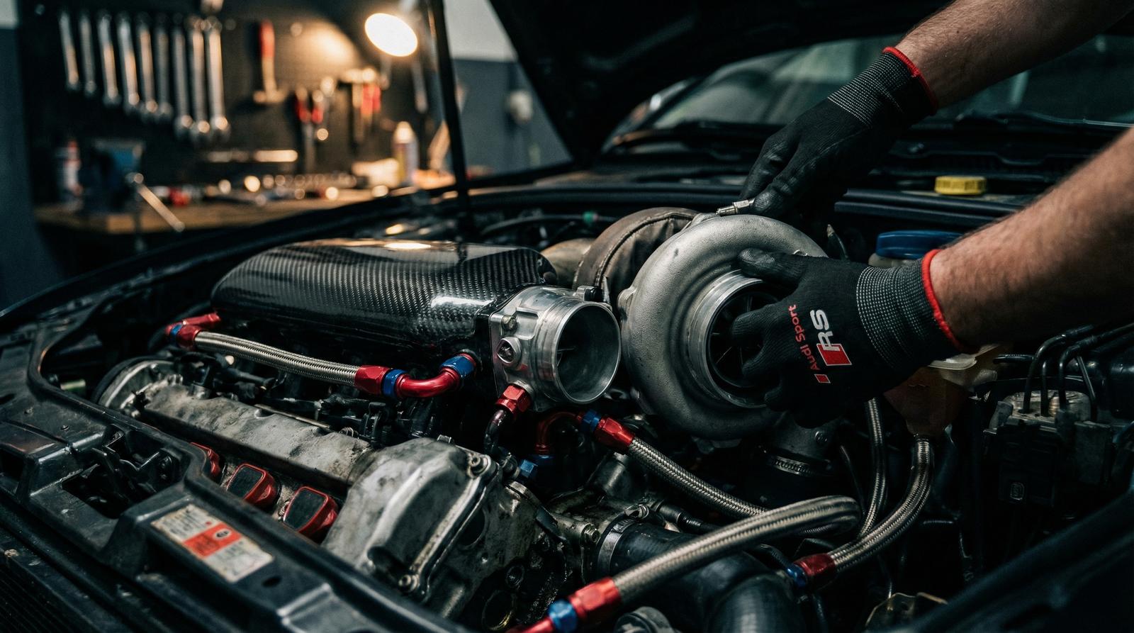 捷克街头发动机改装视频