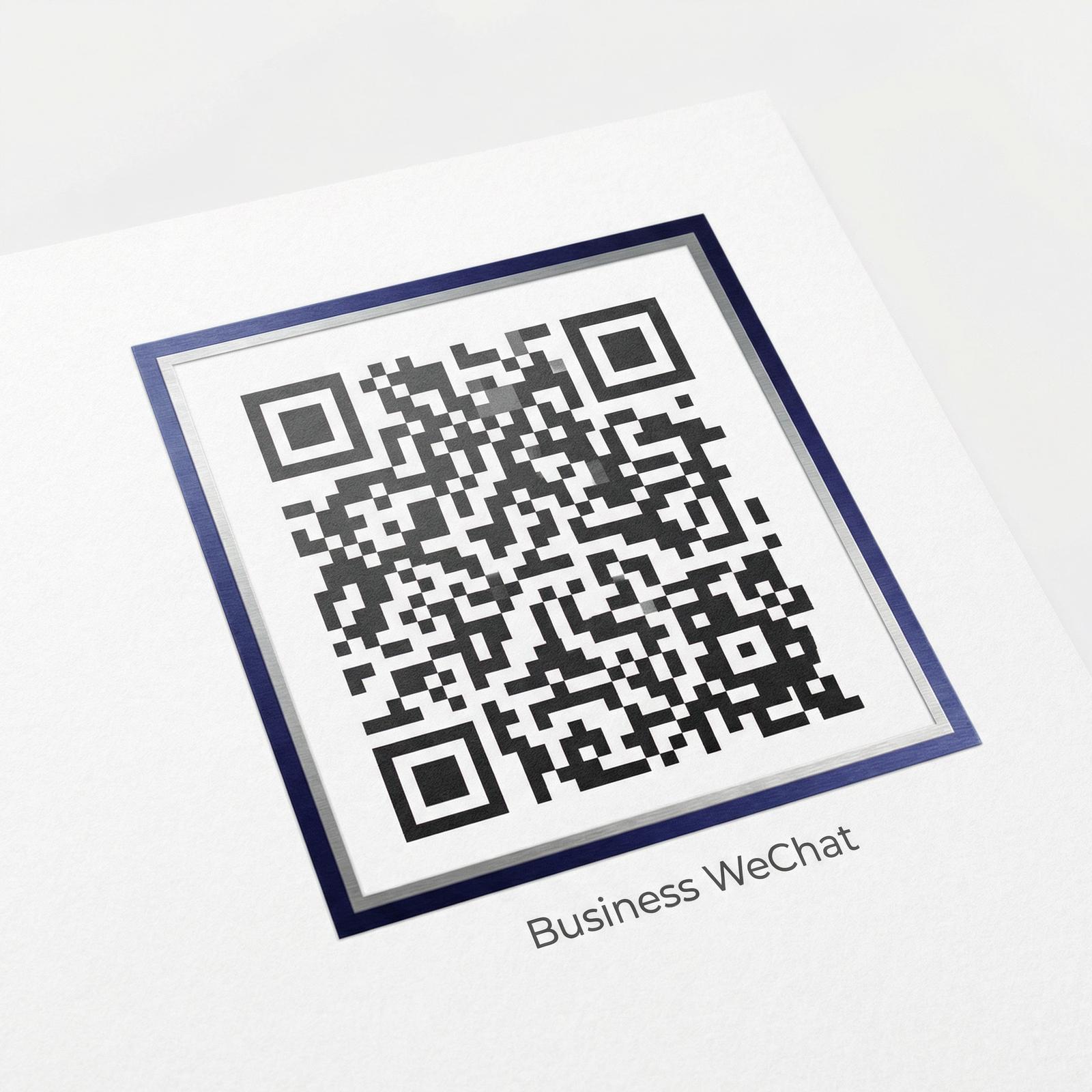 捷克街头商务二维码